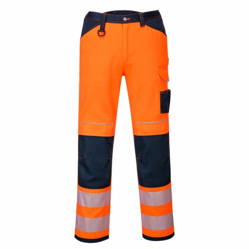 Portwest PW340 PW3 Hi-Vis nadrág narancs/navy színben