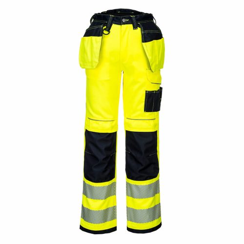 Portwest T501 PW3 Hi-Vis Holster nadrág sárga/fekete színben