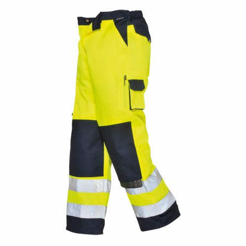 Portwest TX51 Lyon Hi-Vis nadrág sárga/navy színben