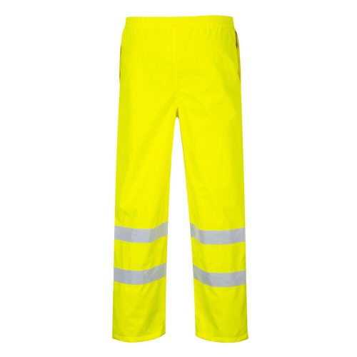 Portwest S487 Hi-Vis lélegző nadrág sárga színben