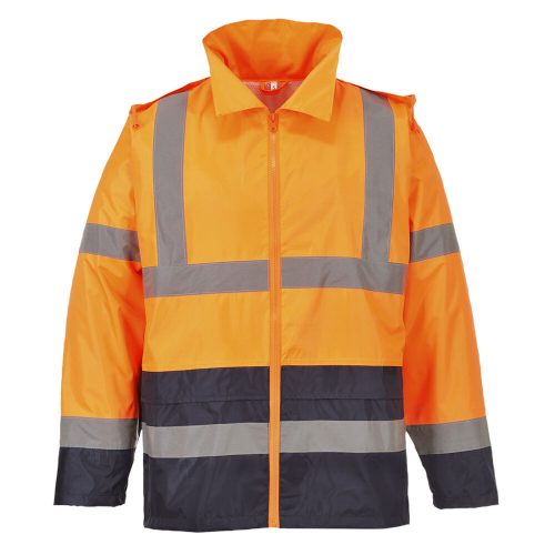 Portwest H443 Hi-Vis Classic Contrast esődzseki narancs/navy színben