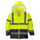 Portwest H443 Hi-Vis Classic Contrast esődzseki sárga/navy színben