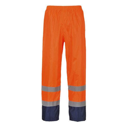 Portwest H444 Hi-Vis Classic Contrast esőnadrág narancs/navy színben