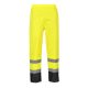 Portwest H444 Hi-Vis Classic Contrast esőnadrág sárga/fekete színben