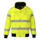 Portwest C467 Hi-Vis 3 az 1-ben bomber kabát sárga színben