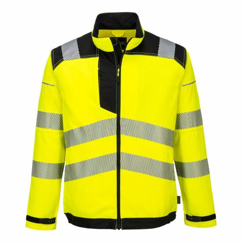 Portwest T500 PW3 Hi-Vis kabát sárga/fekete színben