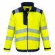 Portwest T500 PW3 Hi-Vis kabát sárga/navy színben