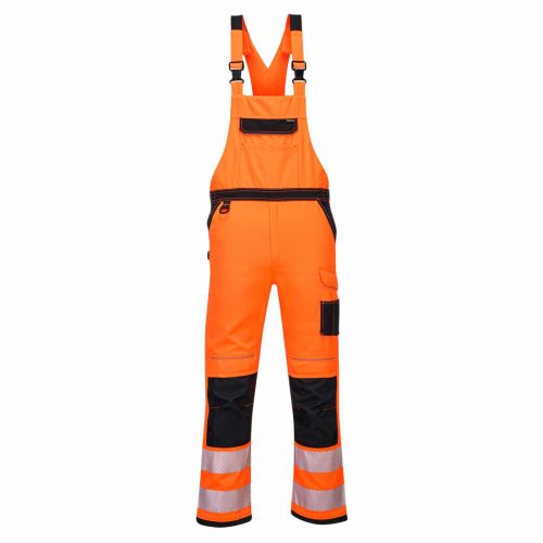 Portwest PW344 PW3 Hi-Vis kantáros nadrág narancs/fekete színben