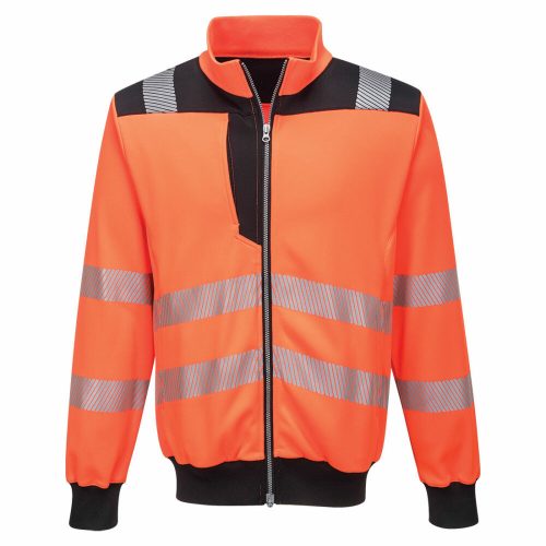 Portwest PW370 PW3 Hi-Vis pulóver narancs/fekete színben