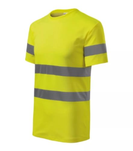 Rimeck 1V9 HV Protect unisex póló fluoreszkáló sárga színben