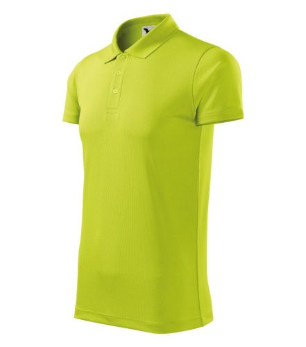 Malfini 217 Victory galléros unisex póló lime színben