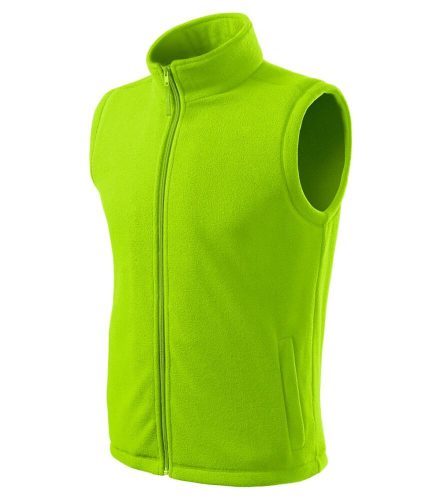 Rimeck 518 Next unisex polár mellény lime színben