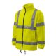 Rimeck 5V1 HV Fleece Jacket unisex polár fluoreszkáló sárga színben