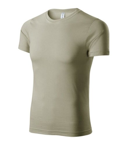 Piccolio P73 Paint unisex póló világos khaki színben