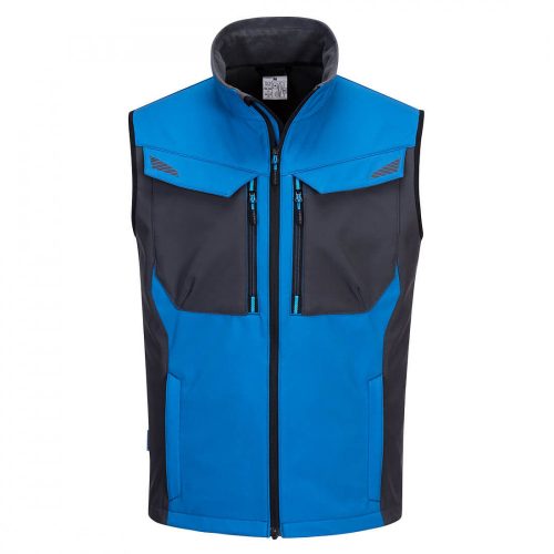 Portwest T751 WX3 softshell mellény kék színben