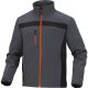 Deltaplus Lulea2 softshell dzseki szürke/narancs színben