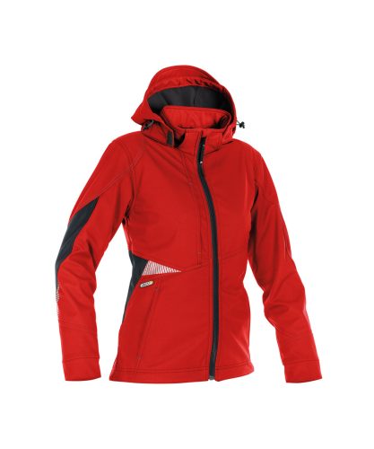 Dassy Gravity női softshell dzseki piros színben