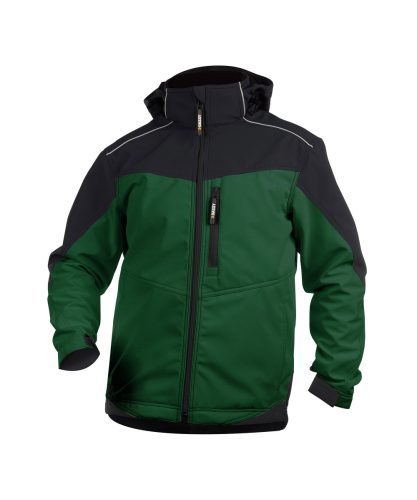 Dassy Jakarta softshell kabát zöld színben