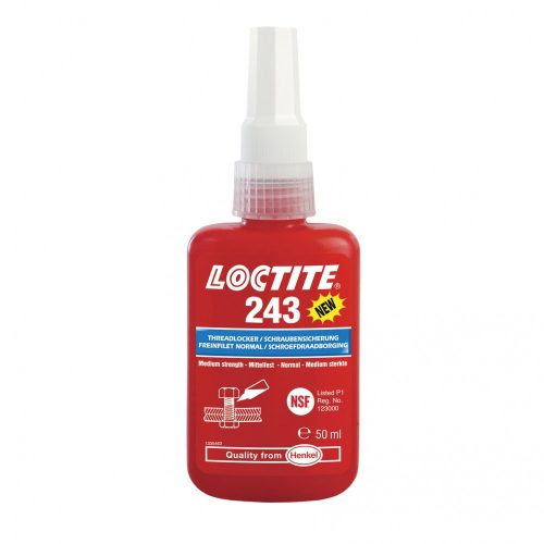 Loctite 243 közepes szilárdságú csavarrögzítő 50 ml