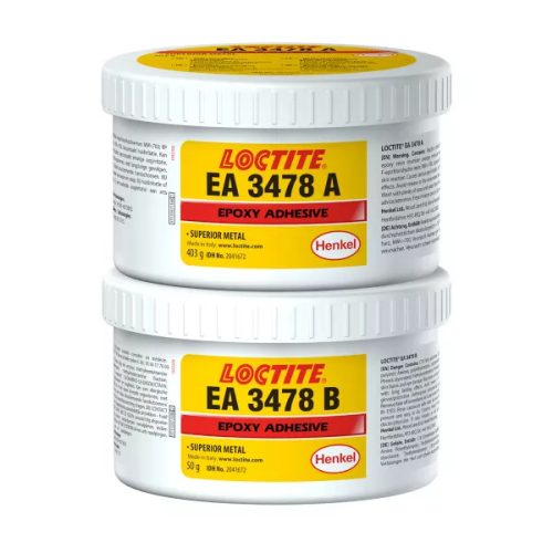 Loctite EA 3478 kétkomponensű ferroszilícium töltésű epoxigyanta