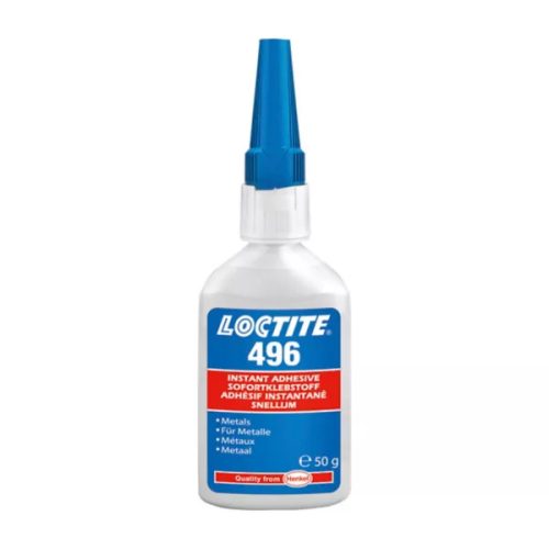 Loctite 496 pillanatragasztó fémek ragasztására 50gr