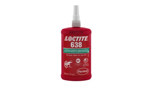 Loctite 638 Nagy szilárdságú és hőálló rögzítő 250 ml